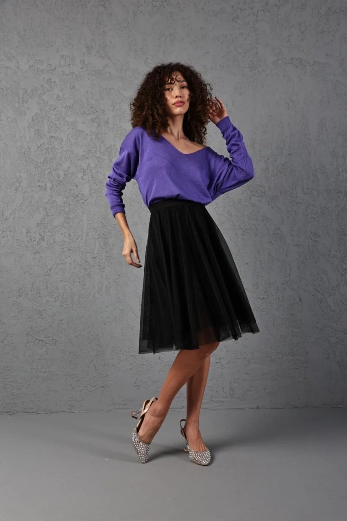 Kadın Etek Tütü Tül Astarlı Party Doğum Günü Yeni Yıl 5283