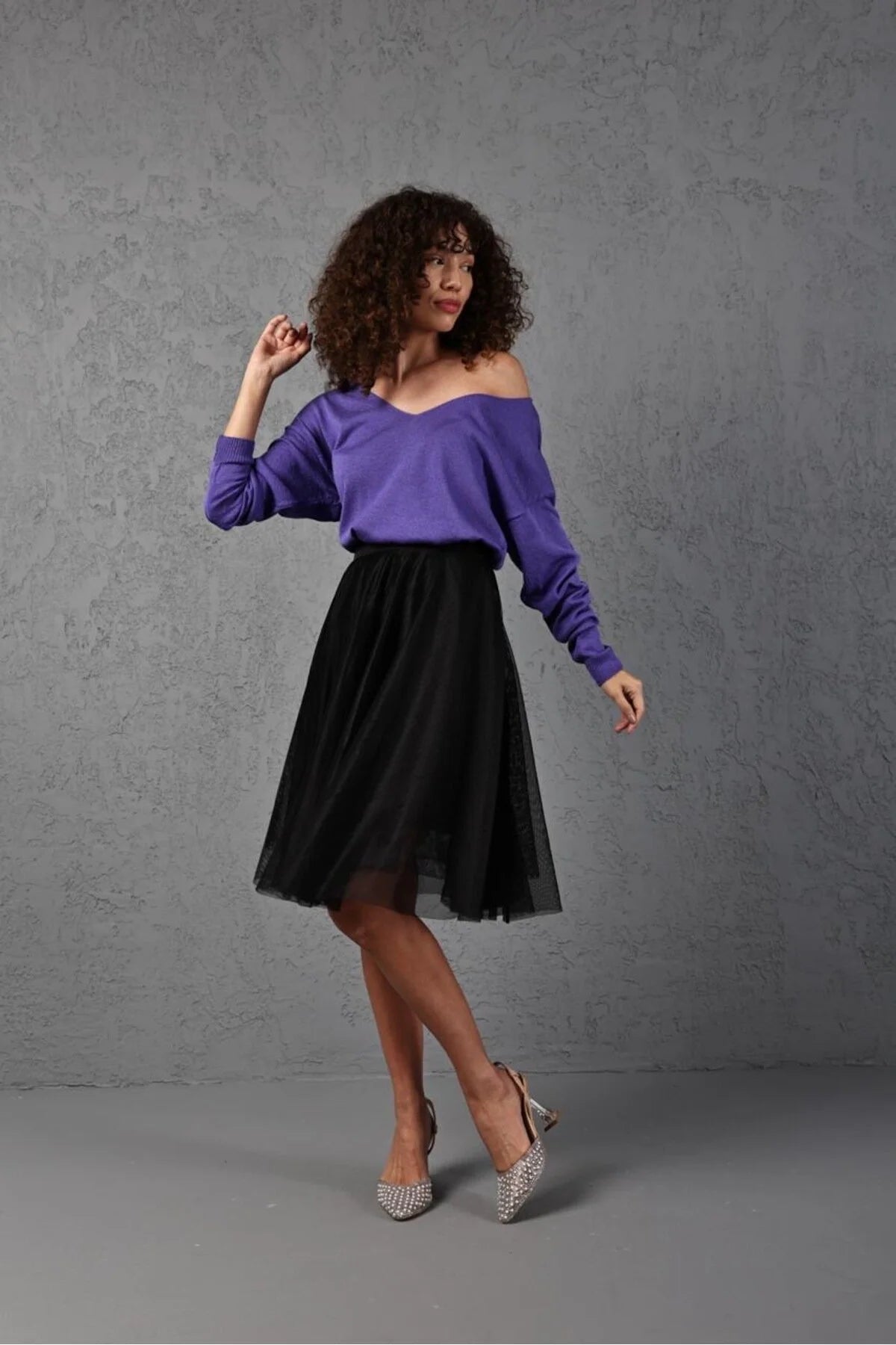 Kadın Etek Tütü Tül Astarlı Party Doğum Günü Yeni Yıl 5283