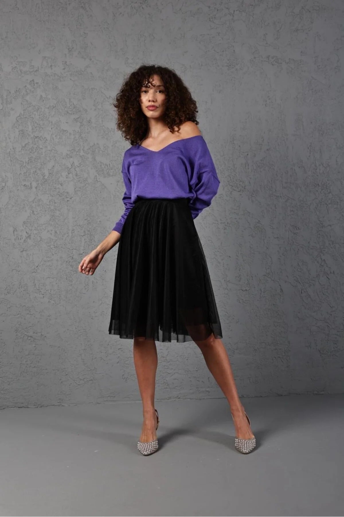 Kadın Etek Tütü Tül Astarlı Party Doğum Günü Yeni Yıl 5283