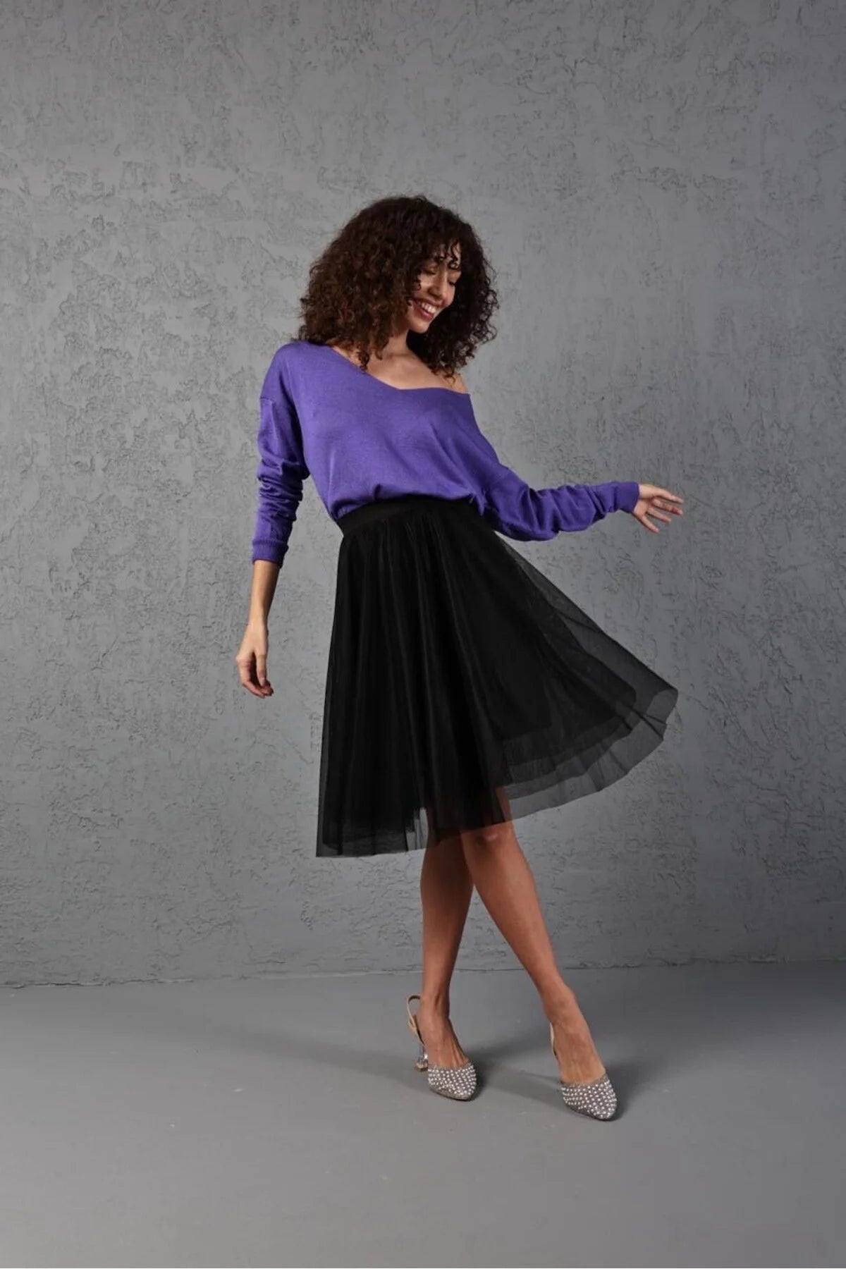 Kadın Etek Tütü Tül Astarlı Party Doğum Günü Yeni Yıl 5283