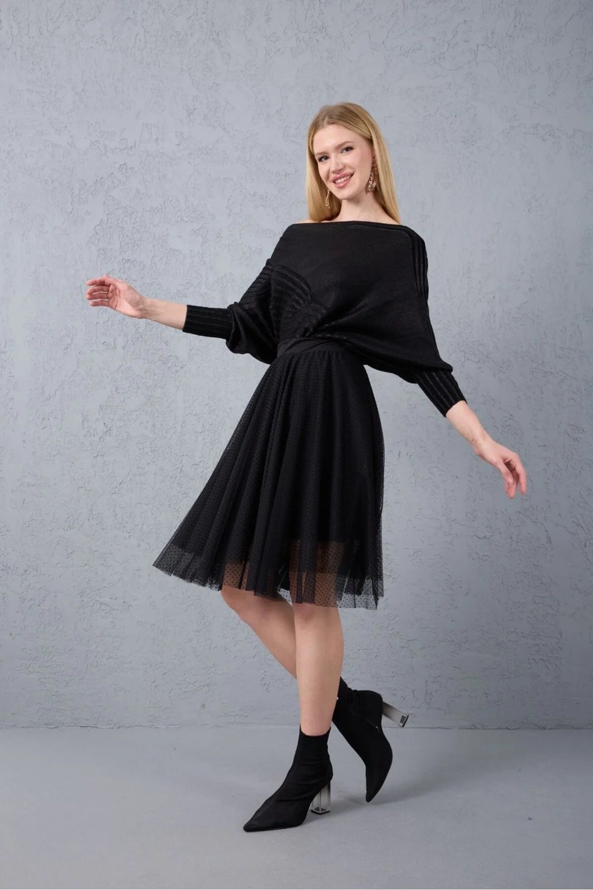 Kadın Etek Tütü Tül Astarlı Party Doğum Günü Yeni Yıl 5283