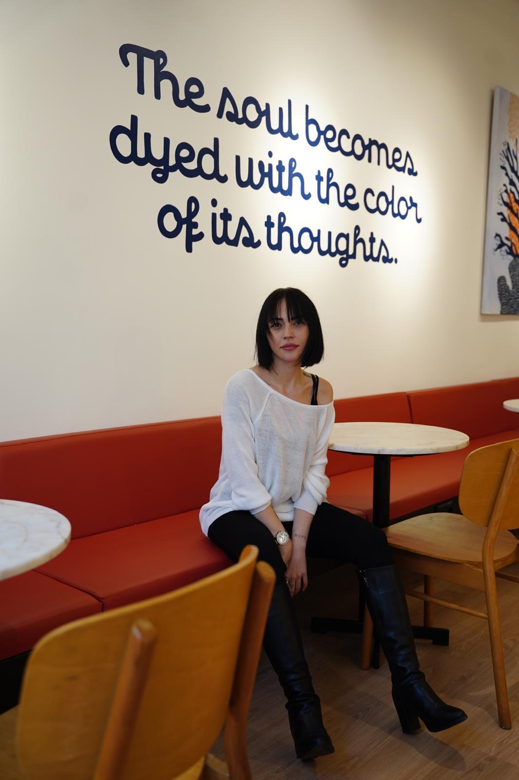 Kadın Giyim Bluz Triko Kazak Düşük Omuz Merserize Rahat Kalıp Örme Triko 3322